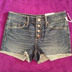 Universal Thread Button Up Denim Shorts